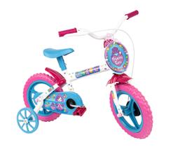 Bicicleta Princesa Tiara Cor Rosa Aro 12 Bike Infantil Para Meninas Styll Baby