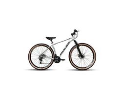 Bicicleta Pulse Quick Aro 29 Cambios Shimano 21 Freio a Disco Branco Preto