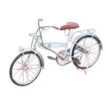 Bicicleta Retro Azul em Metal Bicicleta Retro Azul em Metal