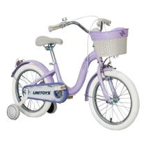 Bicicleta Retrô Lilás e Rosa Aro 16 Unitoys