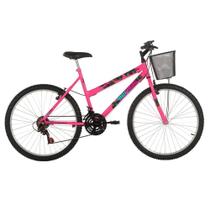 Bicicleta Safira Mountain Bike Aro 26 Quadro Aço 18 Marchas Mormaii Rosa Chicle Bicicleta Safira Mountain Bike Aro 26 Quadro Aço 18 Marchas Mormaii Rosa Chicle
