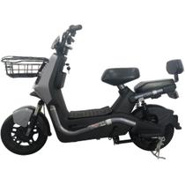 Bicicleta Scooter Elétrica Autopropelida 600W Eko-7 Duos Cinza Bicicleta Scooter Elétrica Autopropelida 600W Eko-7 Duos Cinza