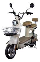 Bicicleta Scooter Elétrica Wx-21 500w Marfim Bat 48v - Nfc