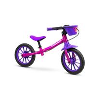 Bicicleta Sem Pedal Nathor Equilíbrio Balance Menino Menina Cor:Pink Bicicleta Sem Pedal Nathor Equilíbrio Balance Menino Menina Cor:Pink