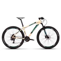 Bicicleta Sense One Mtb Aro 29 Tam L Creme / Aqua Azul Bicicleta Sense One Mtb Aro 29 Tam L Creme / Aqua Azul