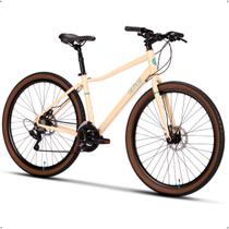 Bicicleta Sense Urbana Move Fitness 2023 Shimano 3x7 Velocidades Freios a Disco