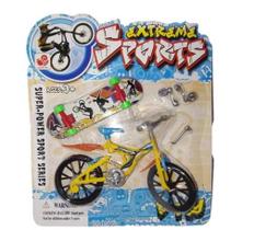 Bicicleta+ Skate De Dedo - Extreme Super Power - H Kids