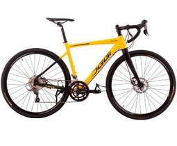 Bicicleta Speed Oggi Veloce Disc Amarelo/Preto Bicicleta Speed Oggi Veloce Disc Amarelo/Preto