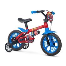 Bicicleta Spider Man Homem Aranha Bike Aro 12 Criança Nathor