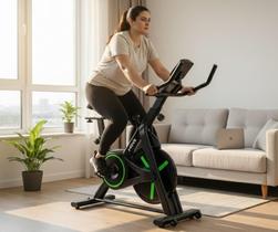 Bicicleta Spinning C2 Move Roda de Inércia 12Kg