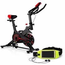 Bicicleta spinning ergometrica 6 kg + pochete ahead sports