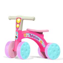 Bicicleta Totoléka 20kg Infantil Equilíbrio Sem Pedal Andador Bike 4 Rodas Bebe - Cardoso Toys