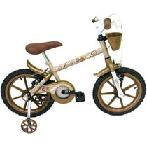 Bicicleta Track Bikes Pinky BD Aro 16 Freio V-Brake Nylon Infantil