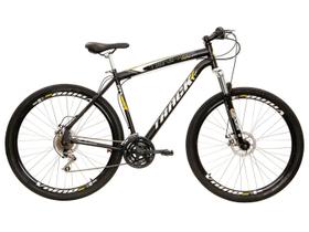 Bicicleta Track & Bikes TB Niner Mountain, Aro 29, 21 marchas, Dupla Suspensão, Preta