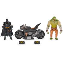 Bicicleta transformadora Toy DC Comics Batman com Killer Croc de 10 cm