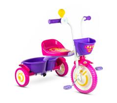 Bicicleta Triciclo Infantil Nathor Feminina Cor Honey Bee