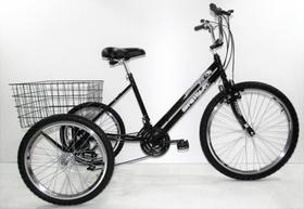 Bicicleta Triciclo Luxo Aro 26 Completo 21 Marchas Rebaixado - Casa do Ciclista