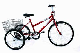 Bicicleta Triciclo Luxo Aro 26 Completo - Casa do Ciclista