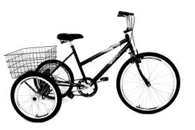 Bicicleta Triciclo Luxo Aro 26 Completo