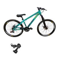 Bicicleta Tuff 30 Vikingx 24v Cambio Shimano Traseiro Mtb Freerider Unissex