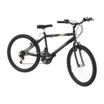 Bicicleta Ultra Bikes Aro 24 18 Marchas Preto Fosco Pro Tork - BM24-01PTF Bicicleta Ultra Bikes Aro 24 18 Marchas Preto Fosco Pro Tork - BM24-01PTF