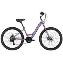 Bicicleta urbana Groove Dubstep aro 26 cor roxa quadro 17