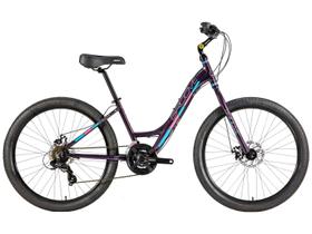 Bicicleta urbana Groove Dubstep aro 26 cor roxa quadro 17 Bicicleta urbana Groove Dubstep aro 26 cor roxa quadro 17