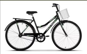 Bicicleta Urbana Ultra Bikes Summer Tropical Aro 26 Freios Vbrakes Cor Preta