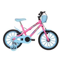 Bicicleta Vellares Super Girl Fest Aro 16 Feinino Rosa Neon - Colli