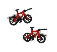 Bicicleta vermelha Cufflinks para homens, design esportivo de bicicleta de corrida Bicicleta vermelha Cufflinks para homens, design esportivo de bicicleta de corrida