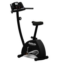 Bicicleta Vertical Athletic Advanced Magnetron 8 níveis magnéticos Suporta 140kg Monitor 16 funções