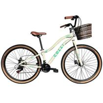 Bicicleta Viena Aro 29 Feminina Freio a Disco 21V c/ Cesto Colli Bicicleta Viena Aro 29 Feminina Freio a Disco 21V c/ Cesto Colli