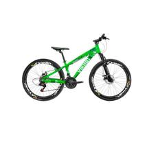 Bicicleta Viking Aro 26 Câmbio Importado 21v Vmaxx Verde Neon Bicicleta Viking Aro 26 Câmbio Importado 21v Vmaxx Verde Neon