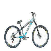 Bicicleta Vikingx Preto Azul Aro 26 Single 1x7 Freios a Disco Wheeling Bicicleta Vikingx Preto Azul Aro 26 Single 1x7 Freios a Disco Wheeling