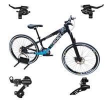 Bicicleta Vikingx Tuff 25 Aro 26 Aluminio 24v Cambios Shimano Freio Disco Suspensão Dianteira Bicicleta Vikingx Tuff 25 Aro 26 Aluminio 24v Cambios Shimano Freio Disco Suspensão Dianteira