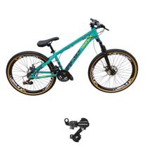 Bicicleta Vikingx Tuff 30 Aro 21V Cambio Traseiro Shimano Mtb Freerider Unissex