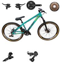 Bicicleta Vikingx Tuff 30 Aro 26 Cambio Shimano Traseiro Dianteiro / Trocadores Aluminio Rodas Vmaxx