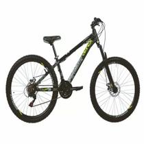 Bicicleta Vikingx Tuff 30 Aro 26 Câmbios Importados 21V Preto Tribal