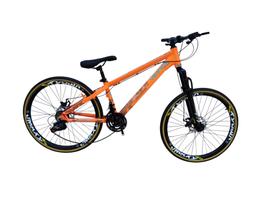 Bicicleta Vikingx Tuff 30 Freeride Aluminio Aro 26 Freio a Disco 24v Cambio Importado