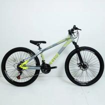 Bicicleta Vikingx X-35 Aro 26 de 21V Câmbios Importado Cinza Bicicleta Vikingx X-35 Aro 26 de 21V Câmbios Importado Cinza