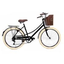 Bicicleta Vintage Retro Food Bike estilo antigo Aro 26 com 6 Marchas - Casa do Ciclista