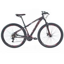 Bicicleta Vision GT X1 Aro 29 Preto/Vermelho - Ducce 110 Bicicleta Vision GT X1 Aro 29 Preto/Vermelho - Ducce 110