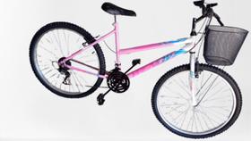 Bicicleta wendy aro 26 c/cesta 18v