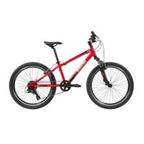 Bicicleta Wild Aro 24 Vermelho Alumínio 8v com Suspensão Dianteira 2021 - Caloi