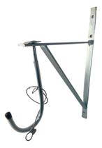 Bicicletário De Parede Bike Com 1 Vaga Em Ferro Galvanizado Bicicletário De Parede Bike Com 1 Vaga Em Ferro Galvanizado