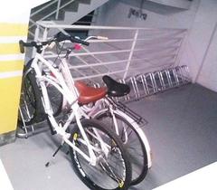 Bicicletário em Alumínio para 4 posições de bicicletas