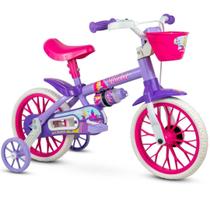 Bicicletinha Aro 12 Para Menina Violet Nathor