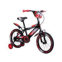 Bicicletinha Aro 16 Menino Aventura Azul Kids - UNITOYS