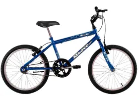 BicIicleta Aro 20 Masculina Menino Infantil Cross Azul