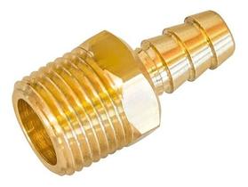 Bico 1/2 Macho x 1/2 BM Latão Dourado Instalação De Gás Bico 1/2 Macho x 1/2 BM Latão Dourado Instalação De Gás